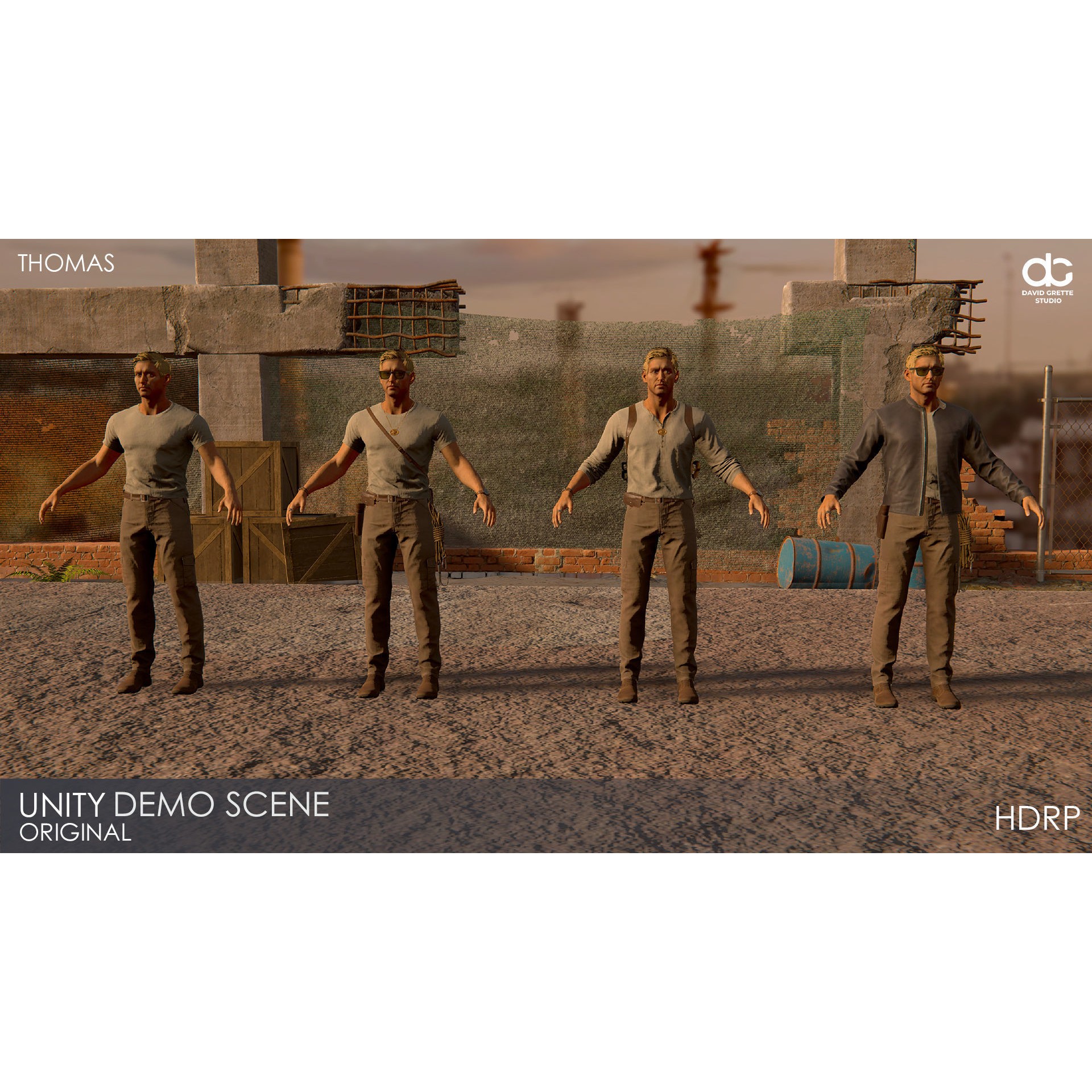 Adventure Characters Pack - Low-Poly Game-Ready 3D Model - View 93