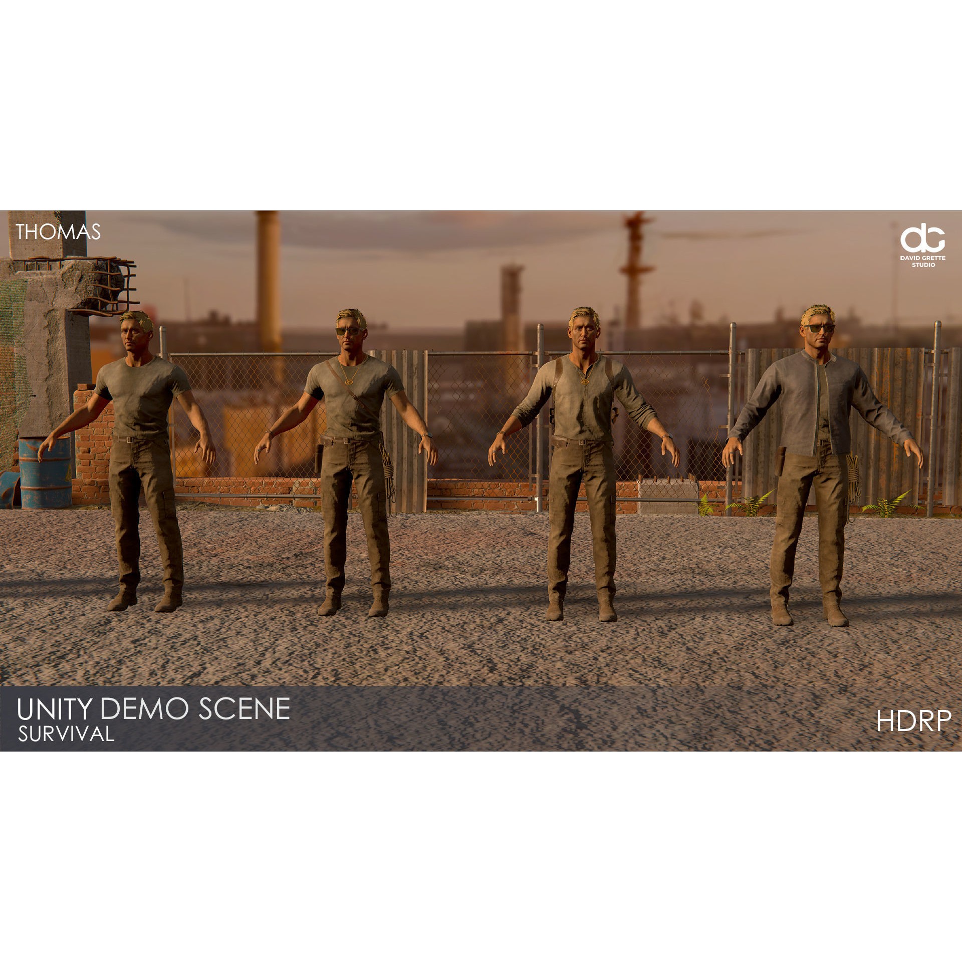 Adventure Characters Pack - Low-Poly Game-Ready 3D Model - View 95