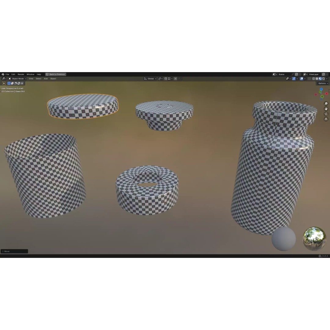 Injection Vial 3D Model – Low Poly PBR Medical Asset, FBX, OBJ