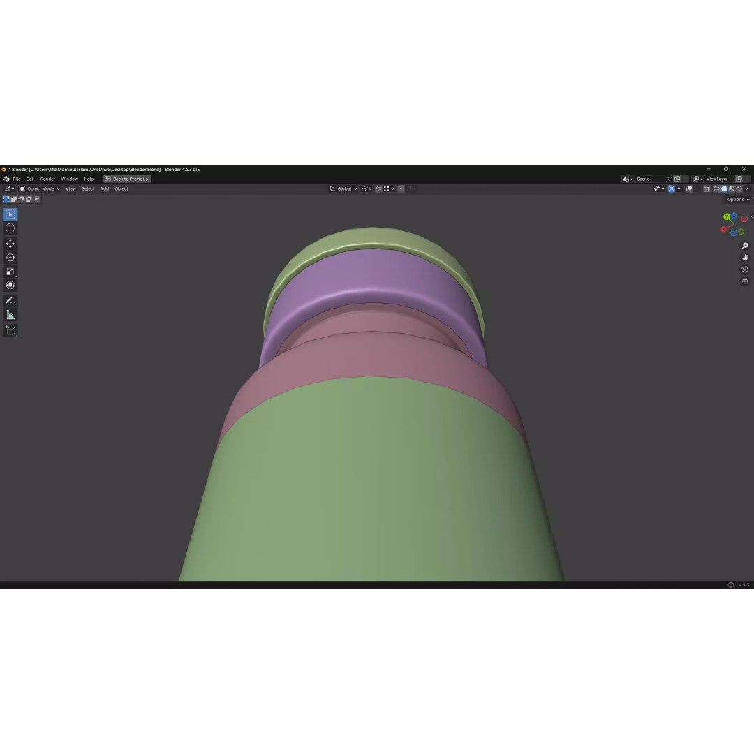 Injection Vial 3D Model – Low Poly PBR Medical Asset, FBX, OBJ - View 10
