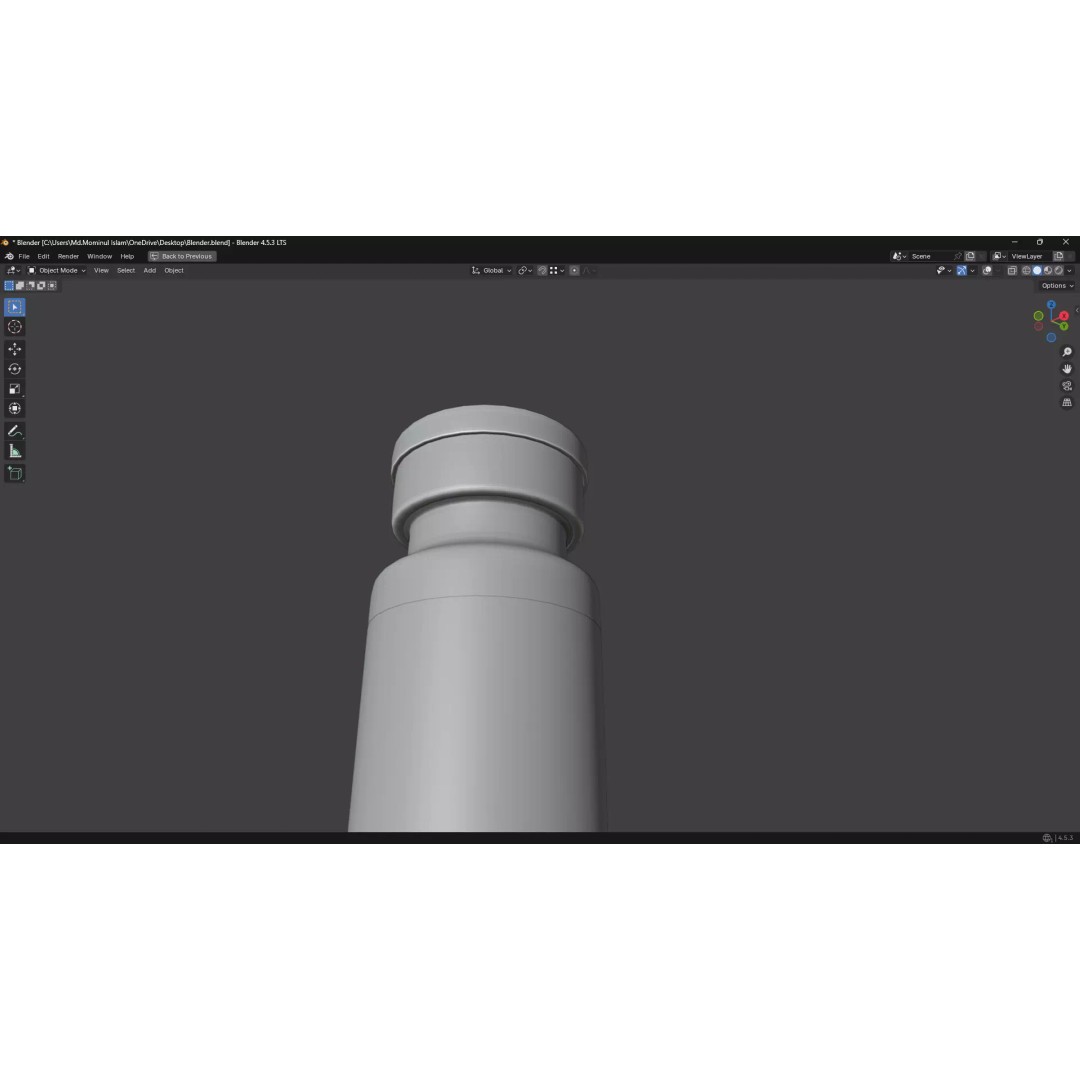 Injection Vial 3D Model – Low Poly PBR Medical Asset, FBX, OBJ - View 15