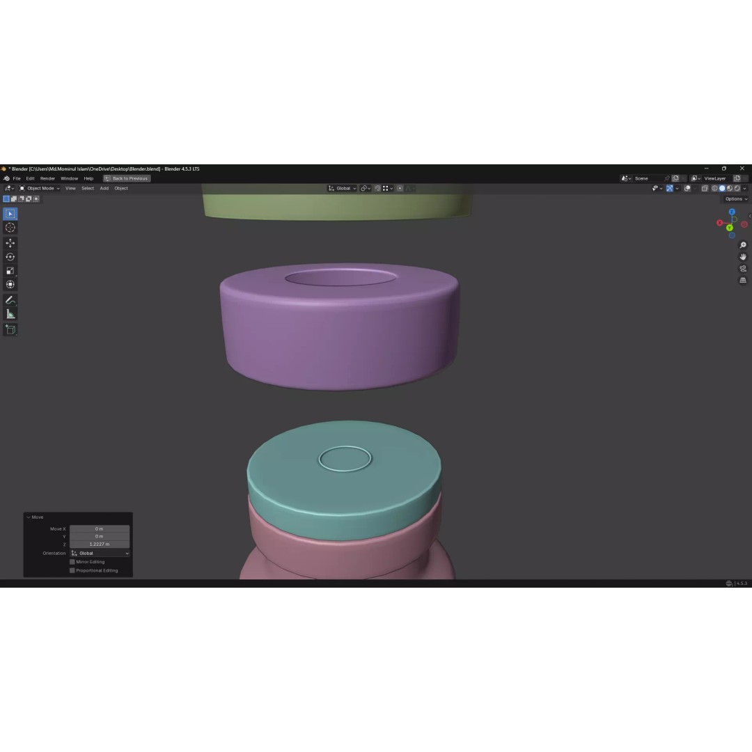 Injection Vial 3D Model – Low Poly PBR Medical Asset, FBX, OBJ - View 20