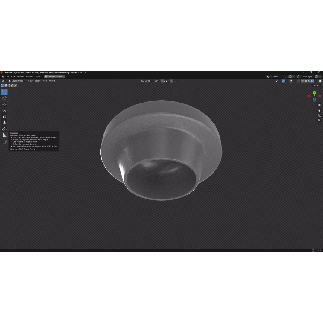 Injection Vial 3D Model – Low Poly PBR Medical Asset, FBX, OBJ - View 31