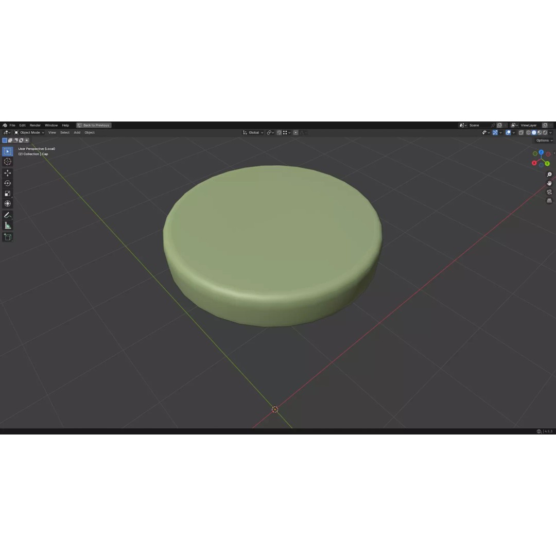 Injection Vial 3D Model – Low Poly PBR Medical Asset, FBX, OBJ - View 39