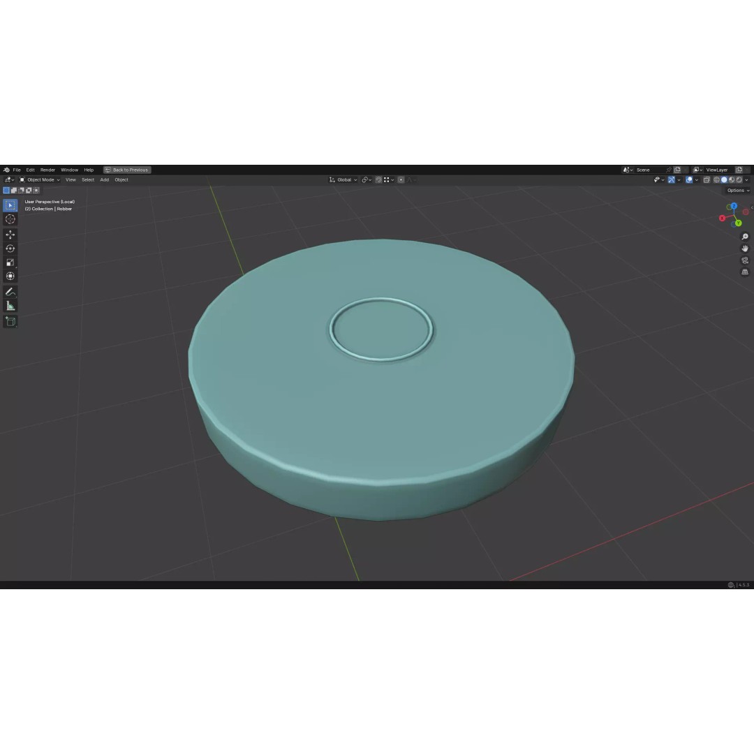 Injection Vial 3D Model – Low Poly PBR Medical Asset, FBX, OBJ - View 46