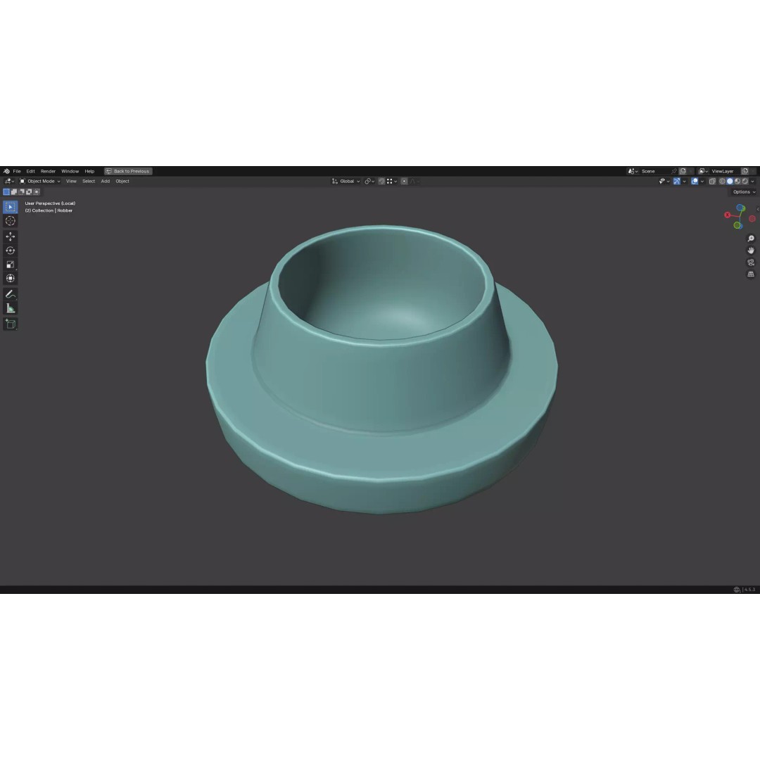 Injection Vial 3D Model – Low Poly PBR Medical Asset, FBX, OBJ - View 47