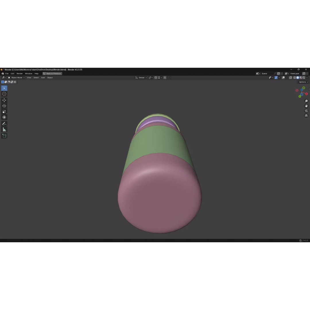 Injection Vial 3D Model – Low Poly PBR Medical Asset, FBX, OBJ - View 9
