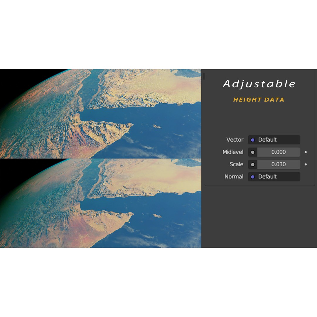 Earth Planet 3D Model – HyperRealistic 16k Textures, FBX - View 14
