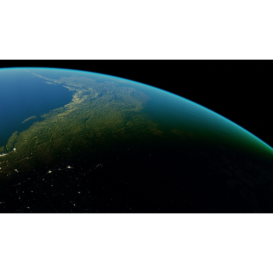 Earth Planet 3D Model – HyperRealistic 16k Textures, FBX - View 22