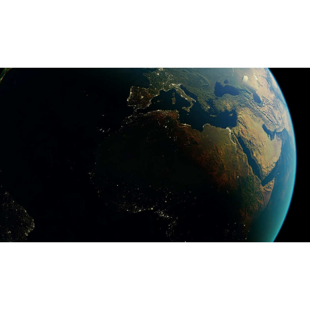 Earth Planet 3D Model – HyperRealistic 16k Textures, FBX - View 27