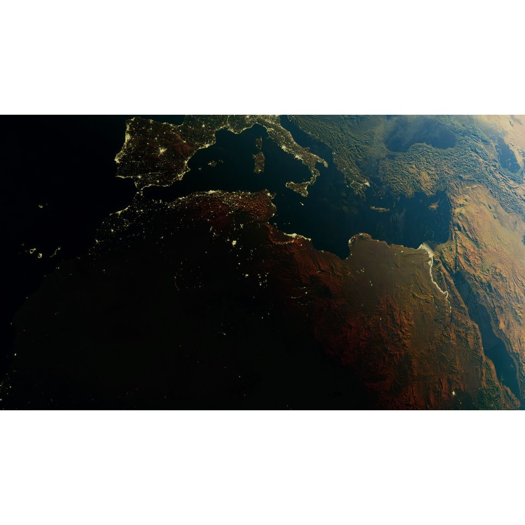 Earth Planet 3D Model – HyperRealistic 16k Textures, FBX - View 29