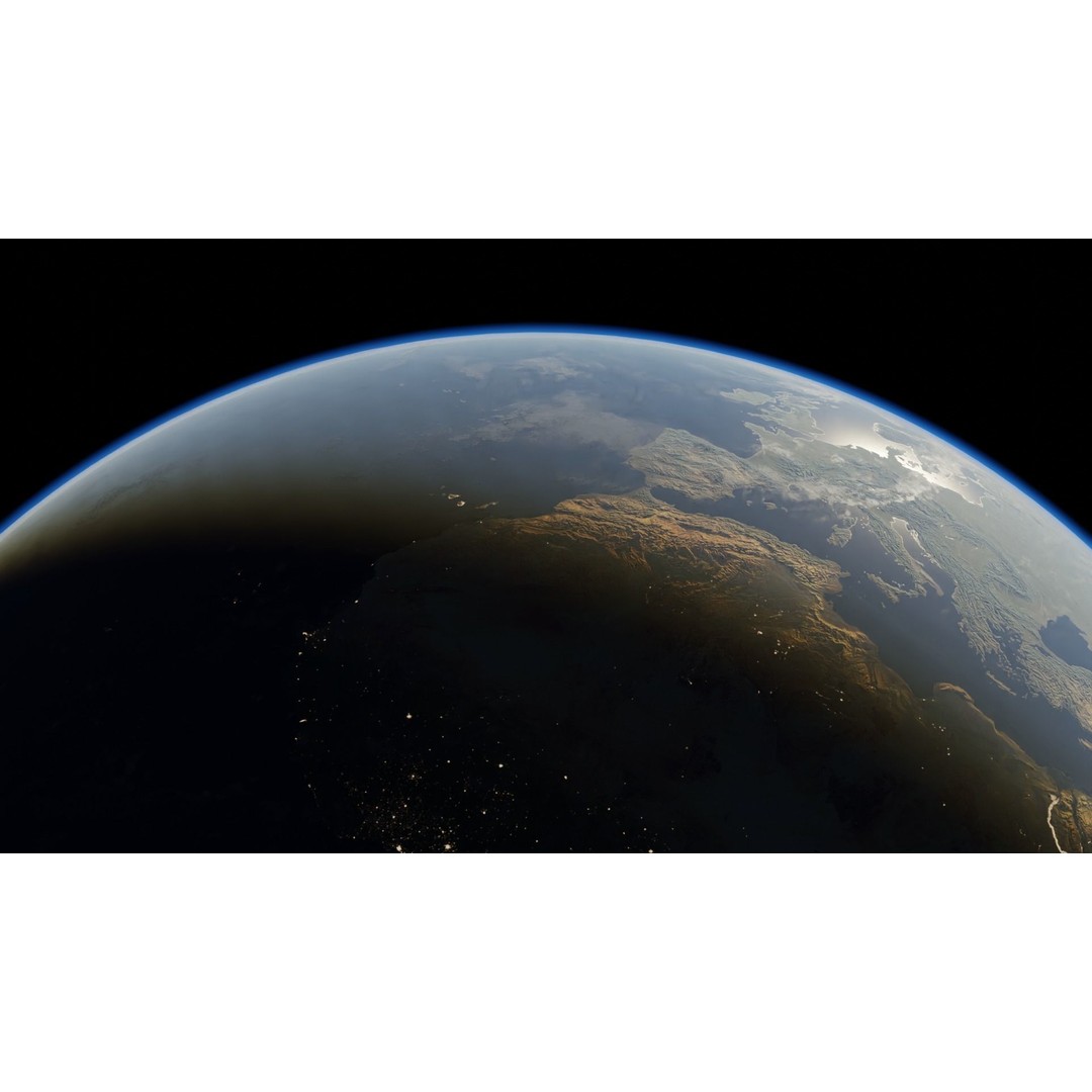 Earth Planet 3D Model – HyperRealistic 16k Textures, FBX - View 30