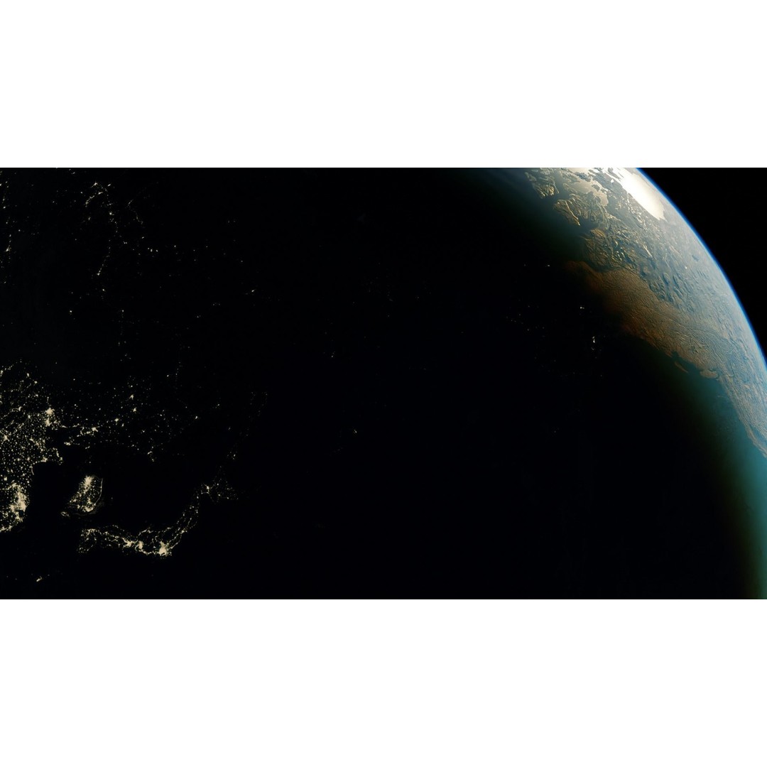 Earth Planet 3D Model – HyperRealistic 16k Textures, FBX - View 37