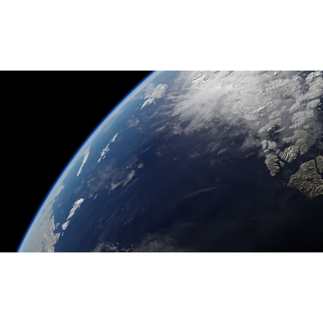 Earth Planet 3D Model – HyperRealistic 16k Textures, FBX - View 40
