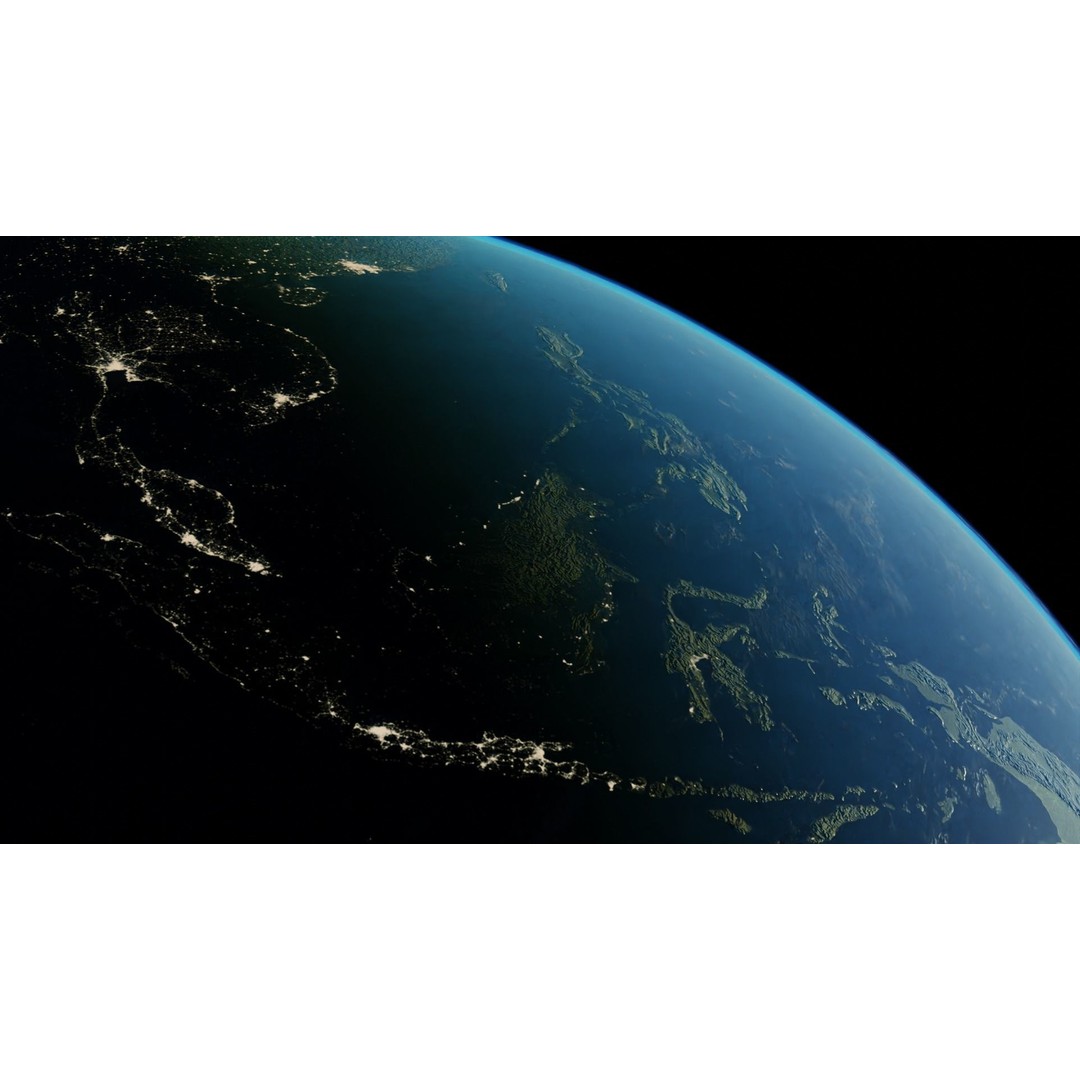 Earth Planet 3D Model – HyperRealistic 16k Textures, FBX - View 42