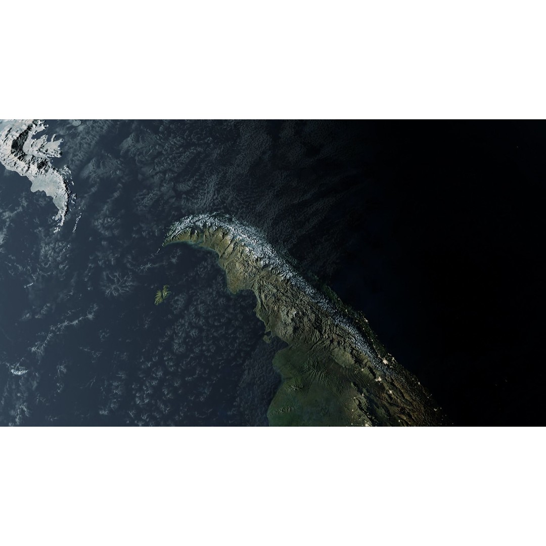 Earth Planet 3D Model – HyperRealistic 16k Textures, FBX - View 43