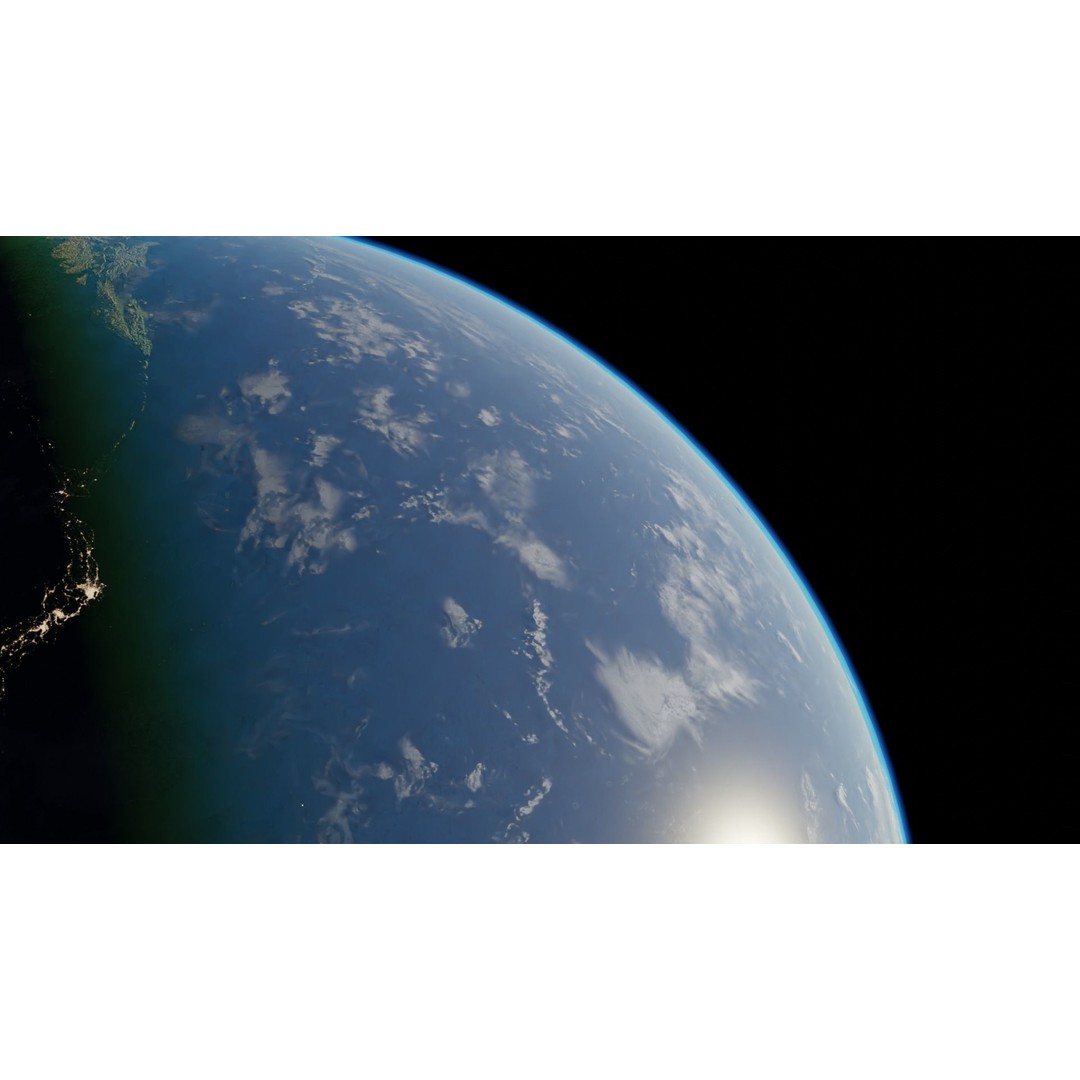 Earth Planet 3D Model – HyperRealistic 16k Textures, FBX - View 45
