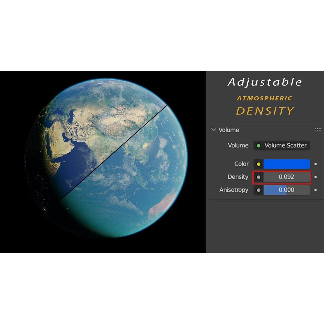 Earth Planet 3D Model – HyperRealistic 16k Textures, FBX - View 50