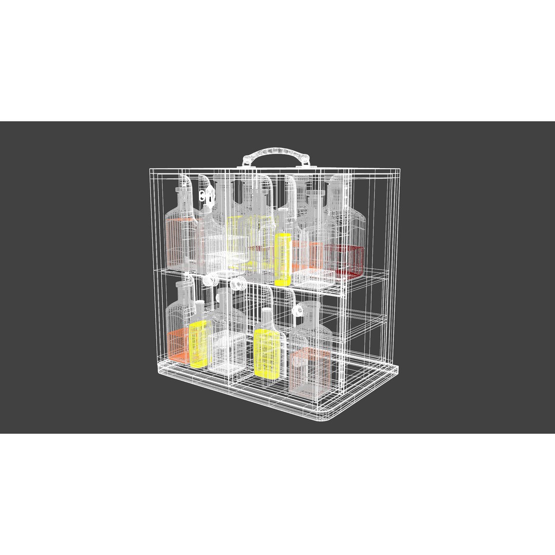 Medical Chest 3D Model – Low Poly Game Ready with PBR Textures