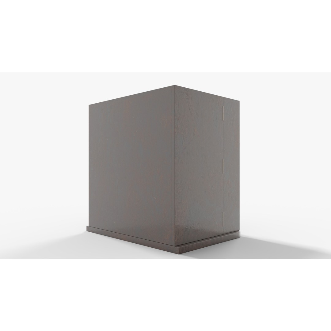 Medical Chest 3D Model – Low Poly Game Ready with PBR Textures - View 8