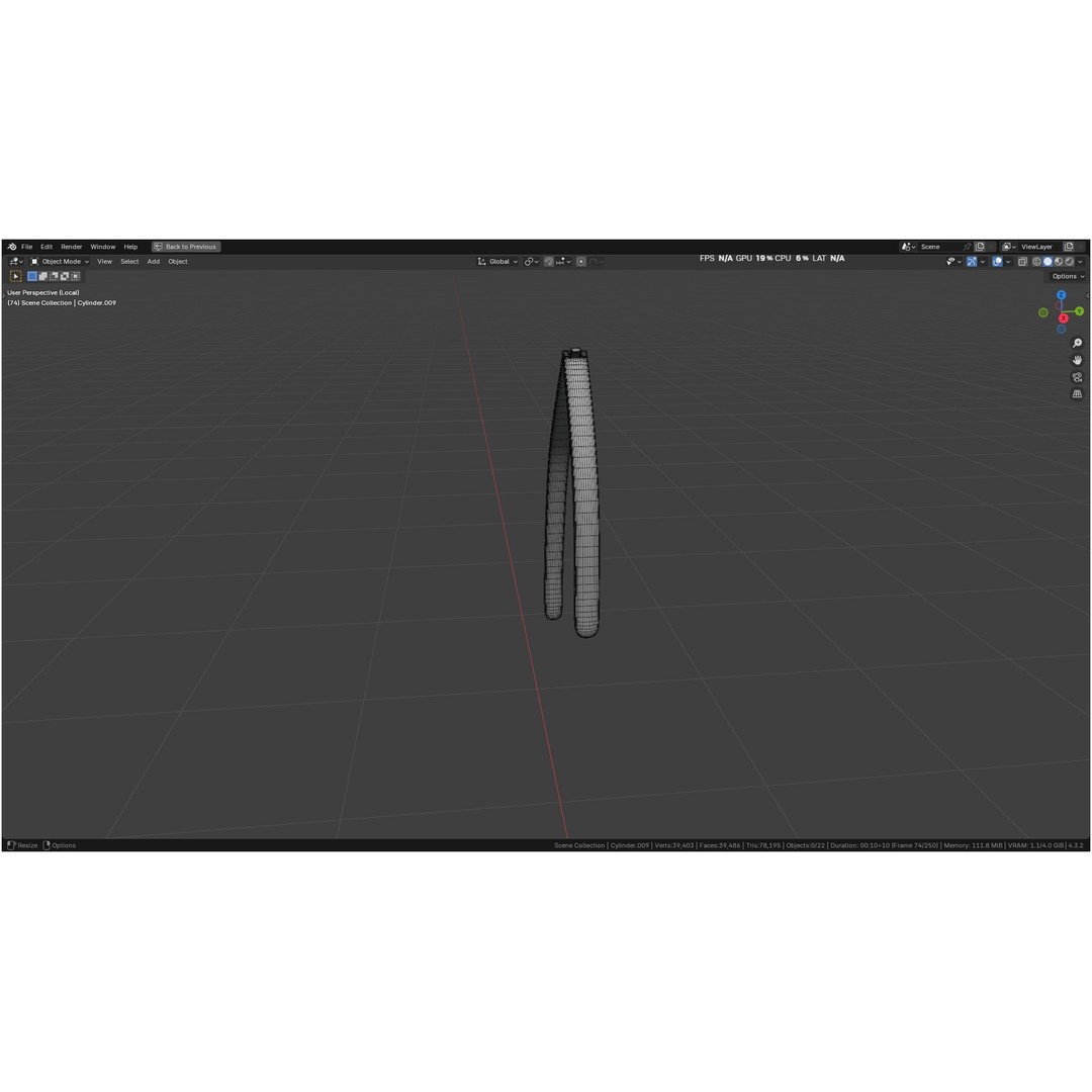 Tischler Standard Straight Biopsy Punch 3D Model – High Poly PBR Medical Tool, FBX, OBJ - View 22