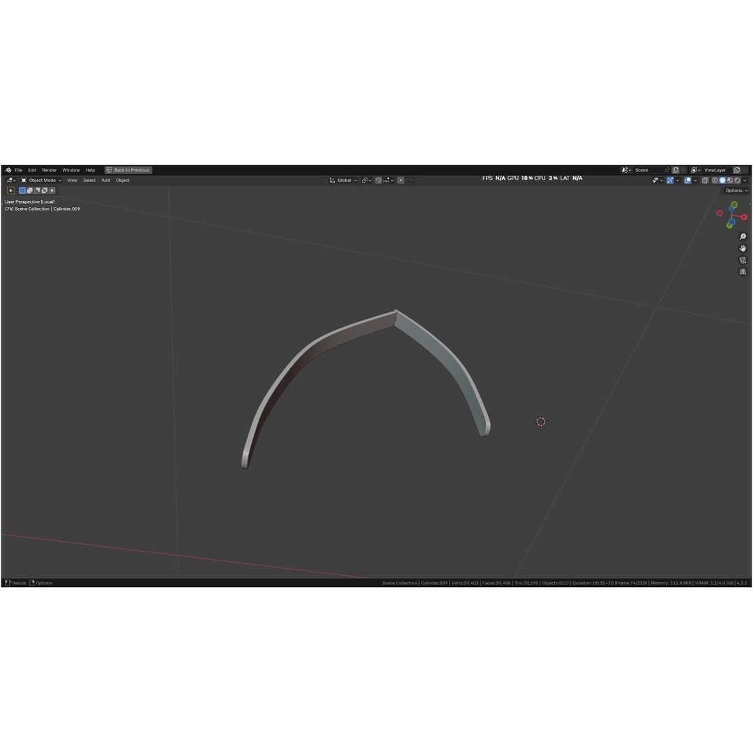 Tischler Standard Straight Biopsy Punch 3D Model – High Poly PBR Medical Tool, FBX, OBJ - View 27