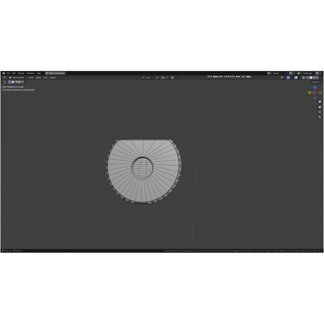 Tischler Standard Straight Biopsy Punch 3D Model – High Poly PBR Medical Tool, FBX, OBJ - View 42
