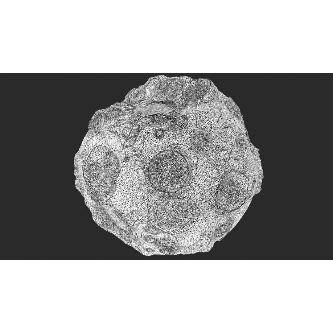Asteroids 3D Model – Space Bundle with PBR Textures, FBX & OBJ - View 14