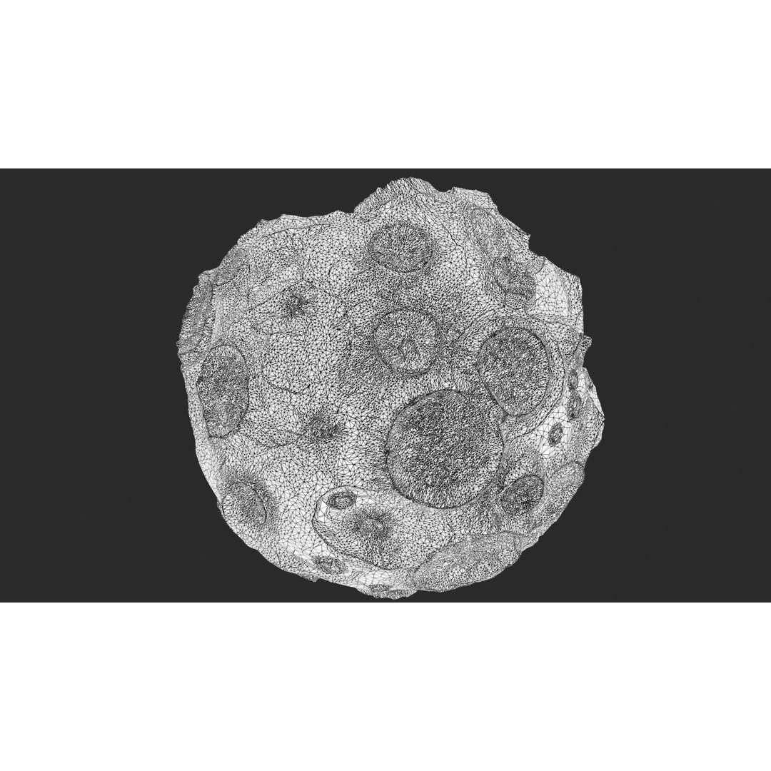 Asteroids 3D Model – Space Bundle with PBR Textures, FBX & OBJ - View 15