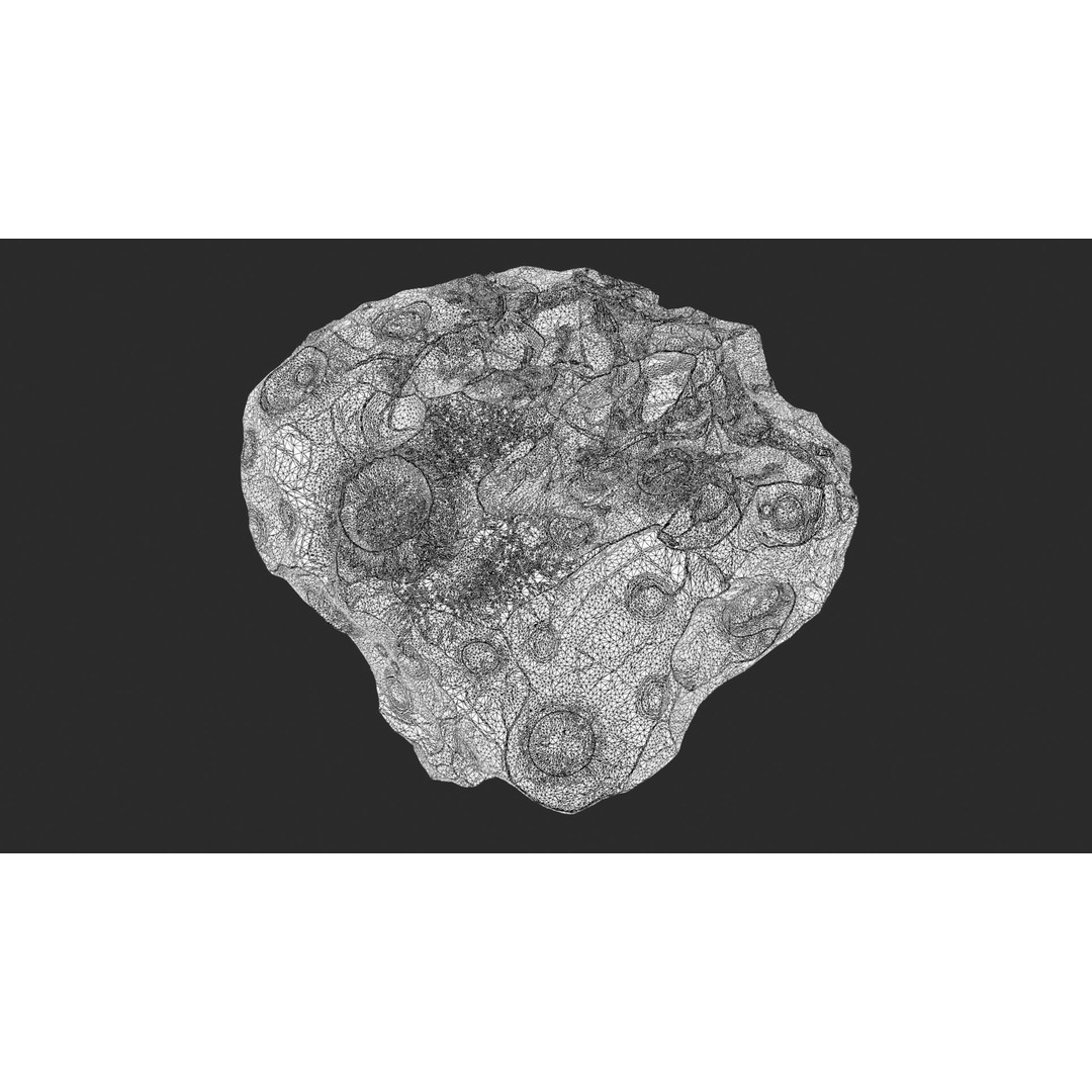 Asteroids 3D Model – Space Bundle with PBR Textures, FBX & OBJ - View 27