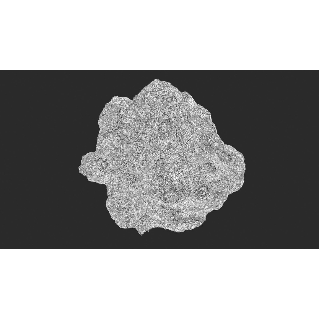 Asteroids 3D Model – Space Bundle with PBR Textures, FBX & OBJ - View 50