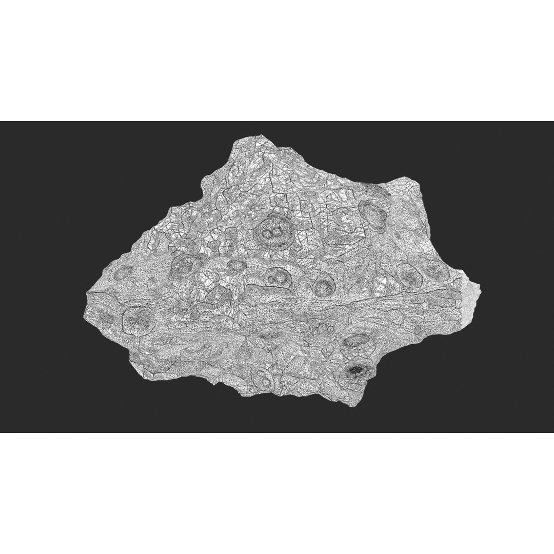 Asteroids 3D Model – Space Bundle with PBR Textures, FBX & OBJ - View 51