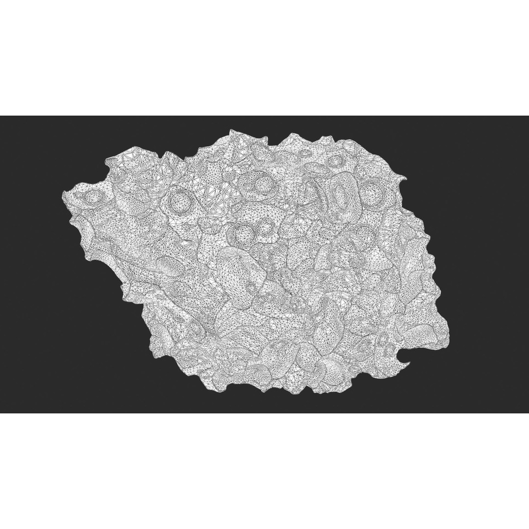 Asteroids 3D Model – Space Bundle with PBR Textures, FBX & OBJ - View 62