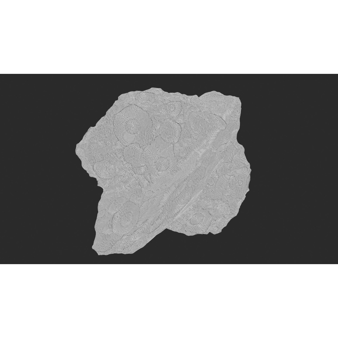 Asteroids 3D Model – Space Bundle with PBR Textures, FBX & OBJ - View 9