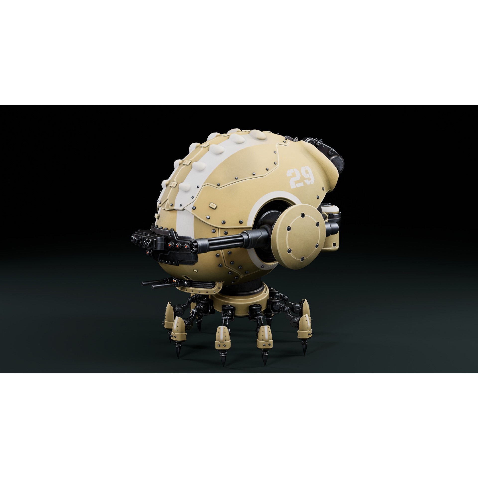 Etasphera29 - Low-Poly Game-Ready 3D Model - View 21