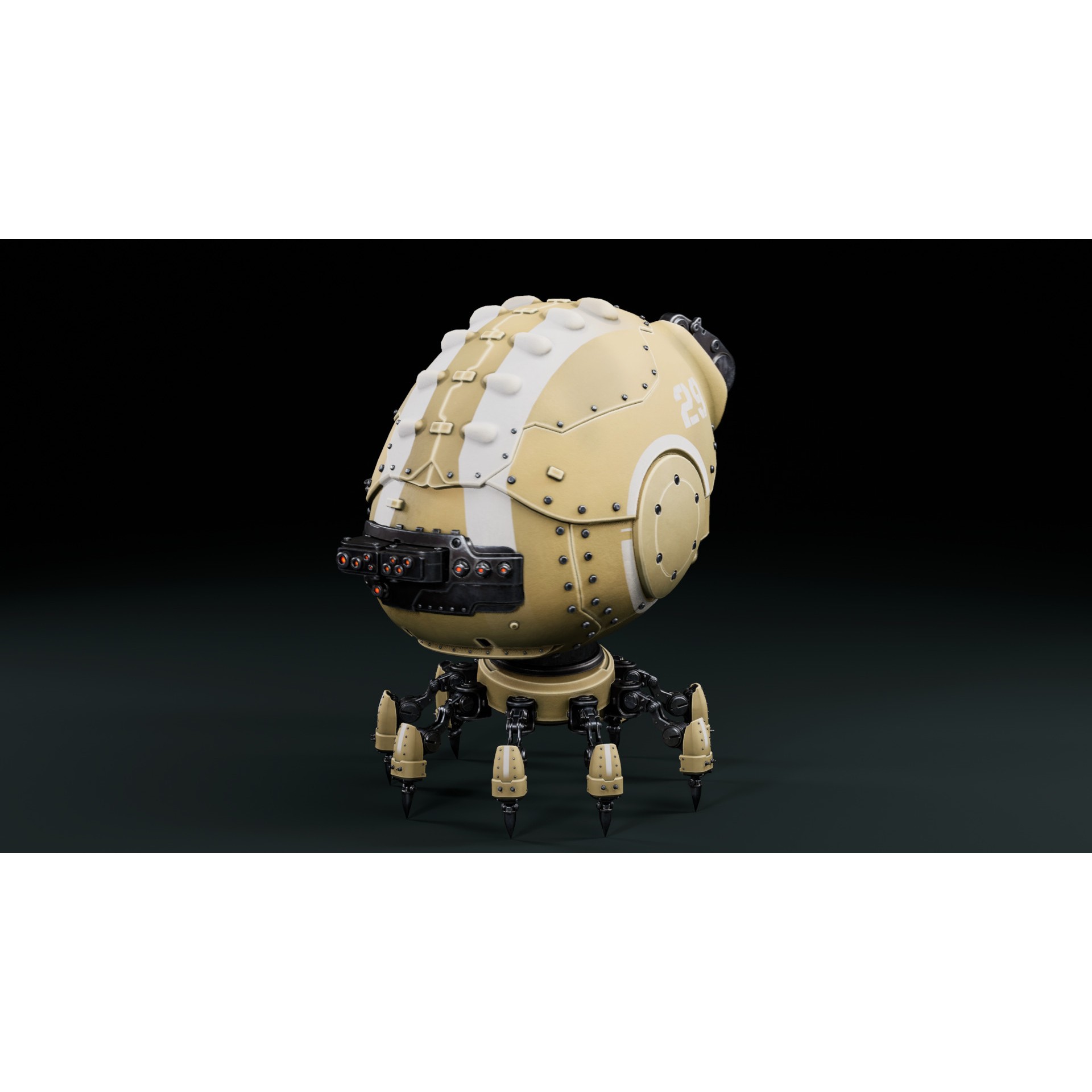 Etasphera29 - Low-Poly Game-Ready 3D Model - View 22