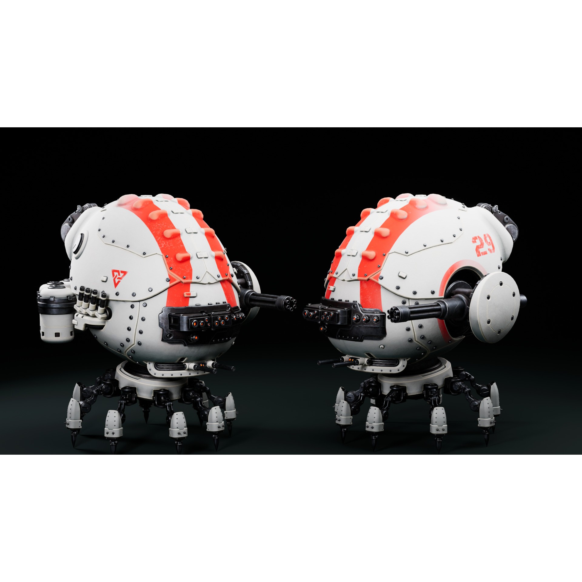 Etasphera29 - Low-Poly Game-Ready 3D Model - View 5