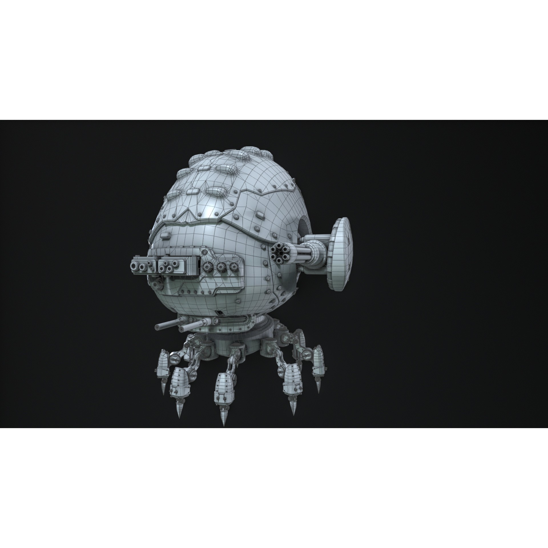 Etasphera29 - Low-Poly Game-Ready 3D Model - View 7