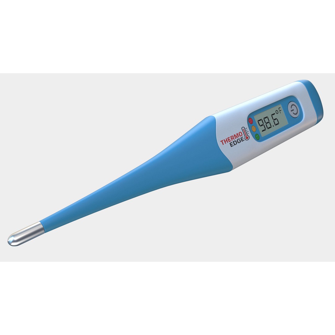 Digital Thermometer 3D Model – PBR, V-Ray Rendered, Game Ready - View 5