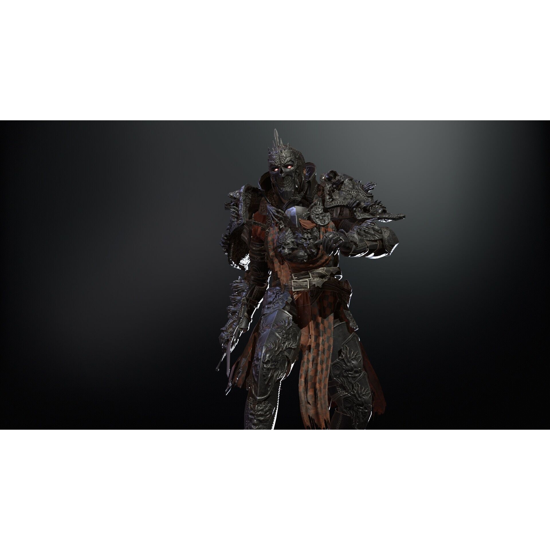 DarkKnight - Low-Poly Game-Ready 3D Model - View 16