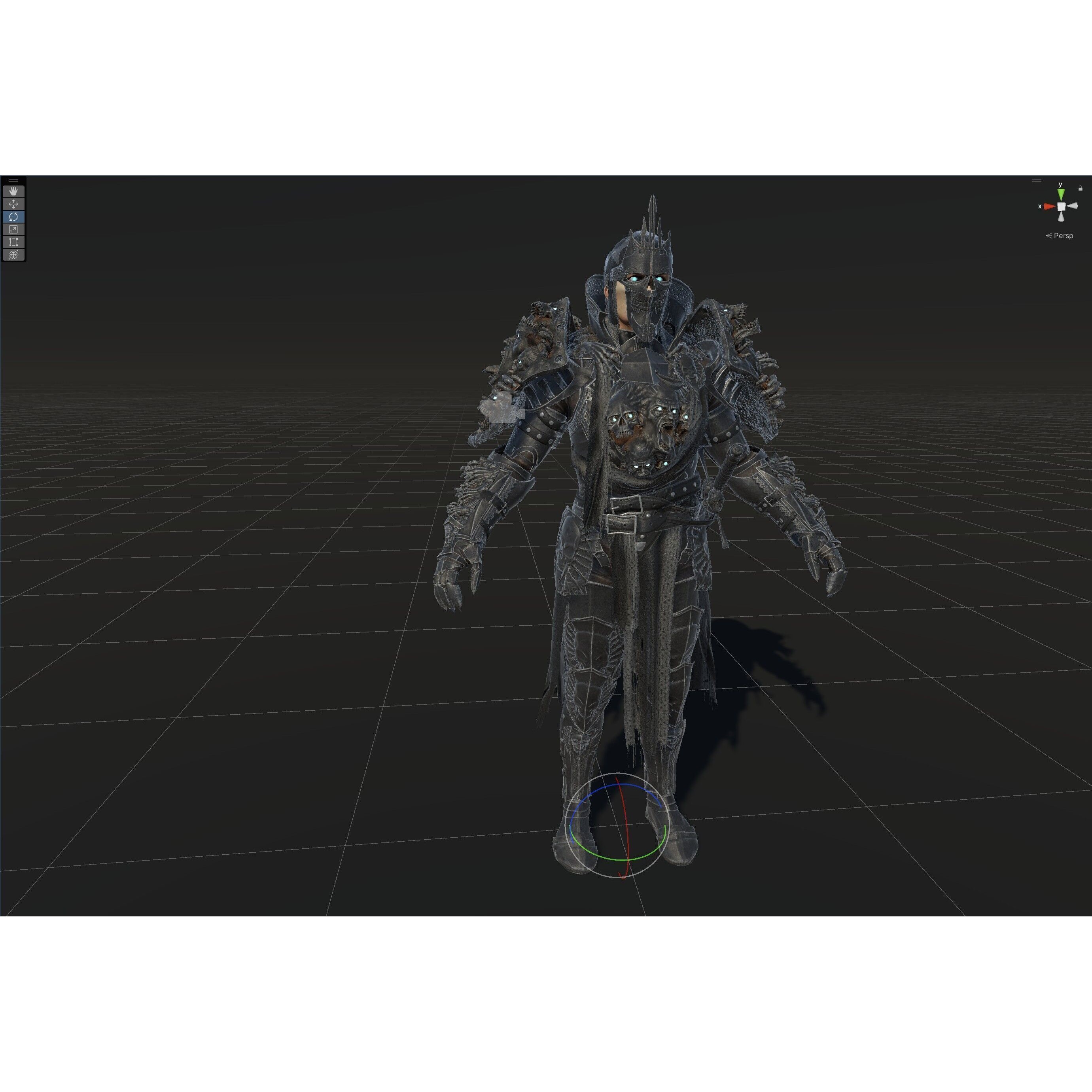 DarkKnight - Low-Poly Game-Ready 3D Model - View 37