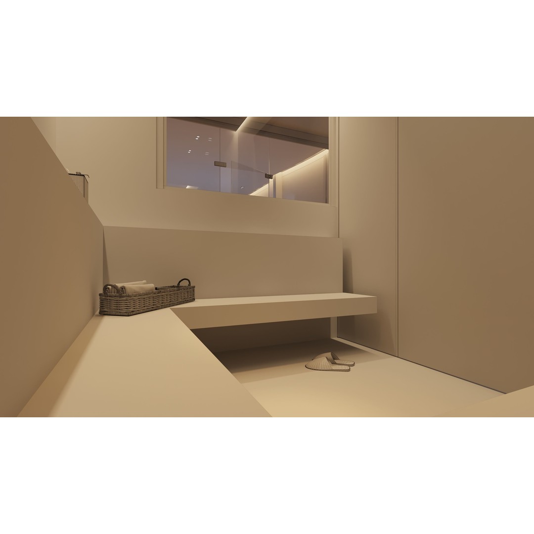 Victorious Wooden Spa Sauna 3D Model – Realistic Interior Design, FBX, OBJ