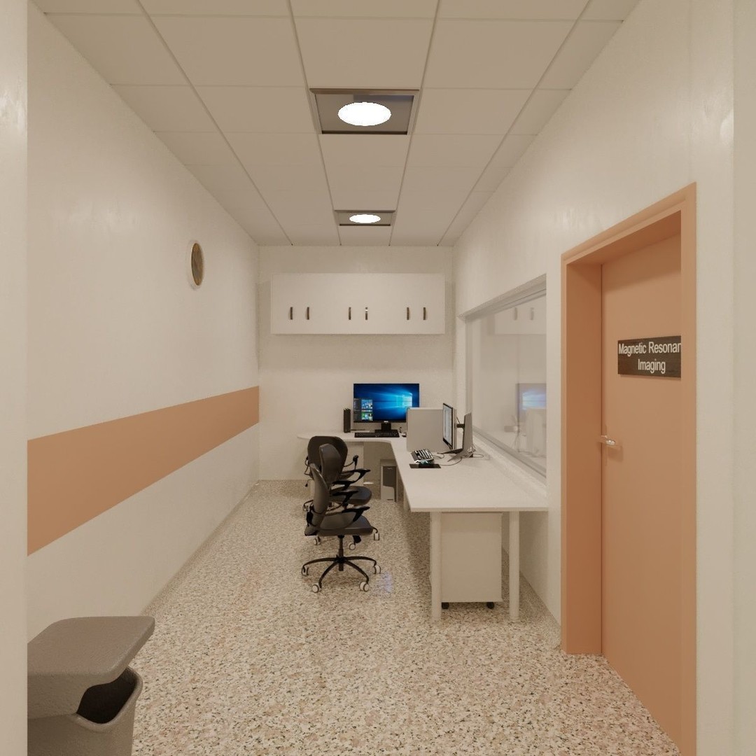 Hospital MRI Room 3D Model – High Poly Medical Asset, FBX, OBJ - View 3