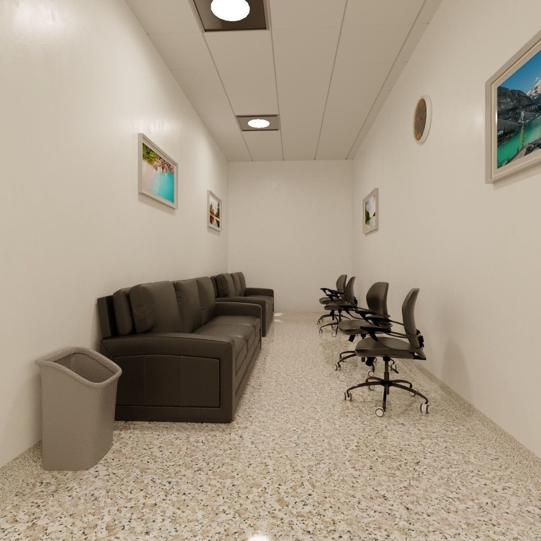 Hospital MRI Room 3D Model – High Poly Medical Asset, FBX, OBJ - View 5