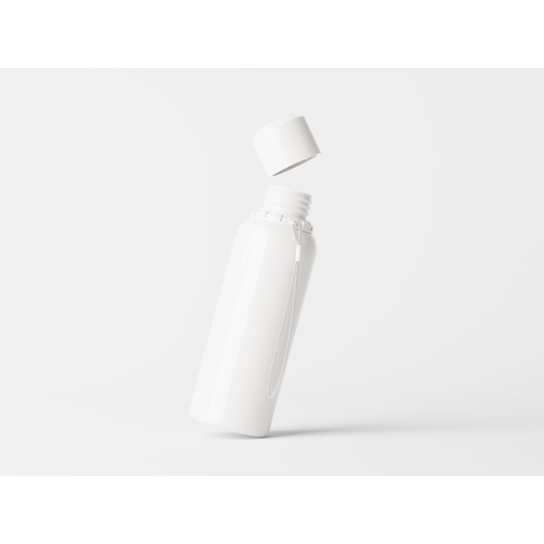 Water Bottle 3D Model – Realistic Plastic & Aluminum Mockup Formats - View 8