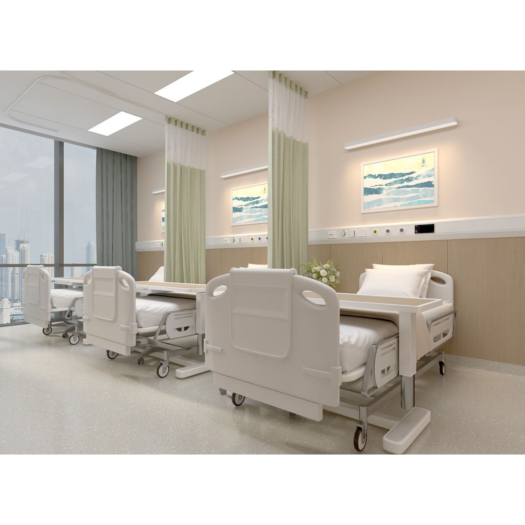 Outpatient Service 3D Model – Medical Ward Interior, FBX, OBJ - View 4