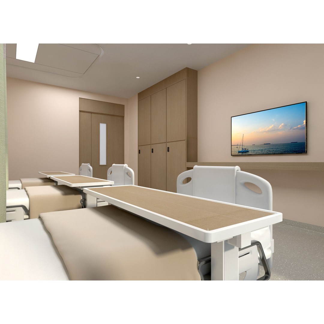 Outpatient Service 3D Model – Medical Ward Interior, FBX, OBJ - View 5