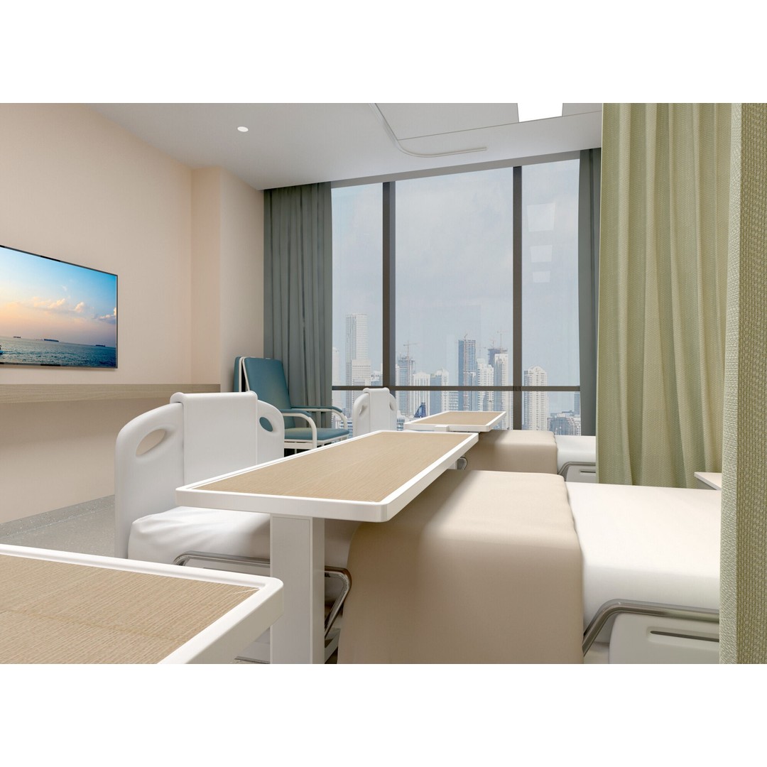 Outpatient Service 3D Model – Medical Ward Interior, FBX, OBJ - View 6
