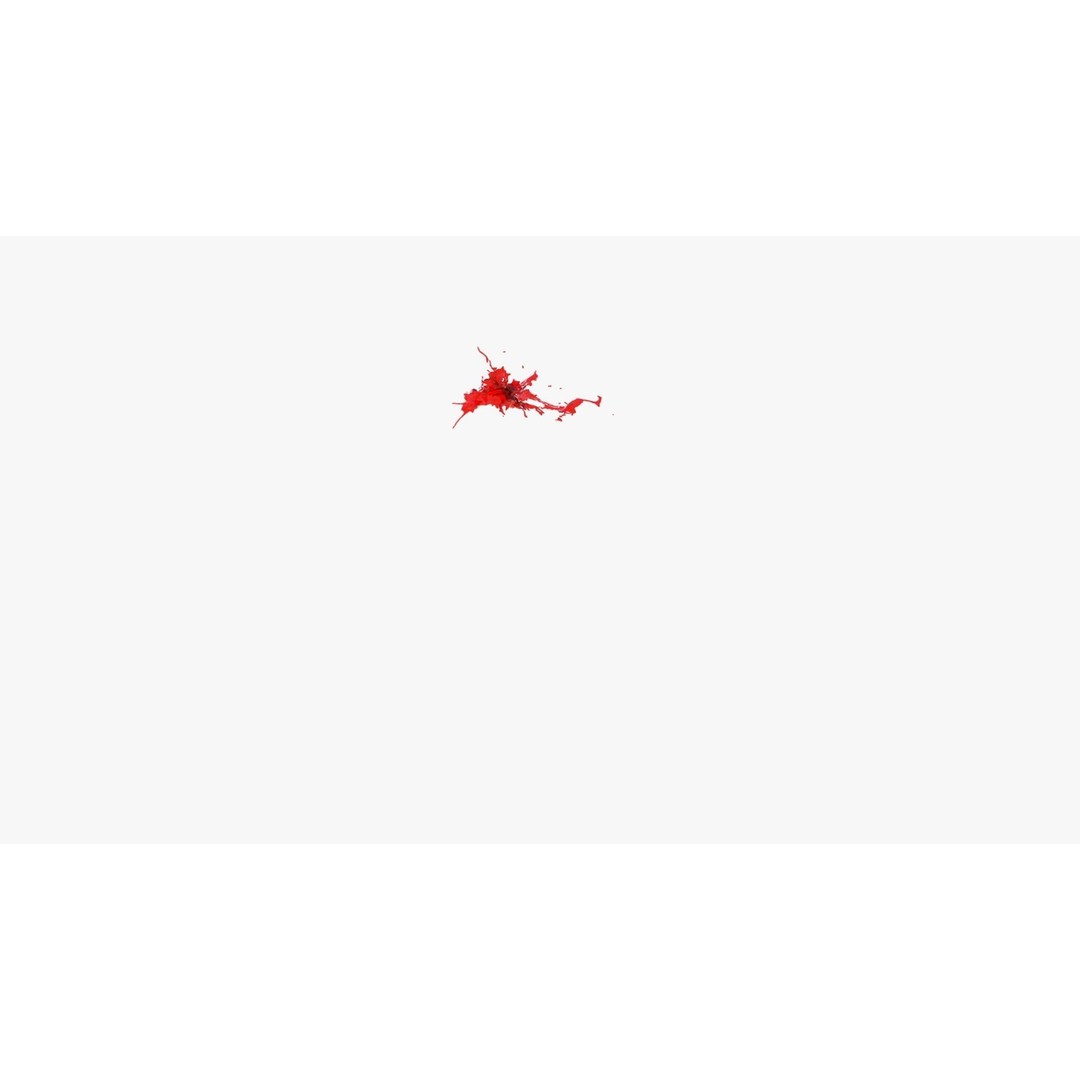 Animated Blood Splash 3D Model – Fluid Burst, Blender Format - View 6