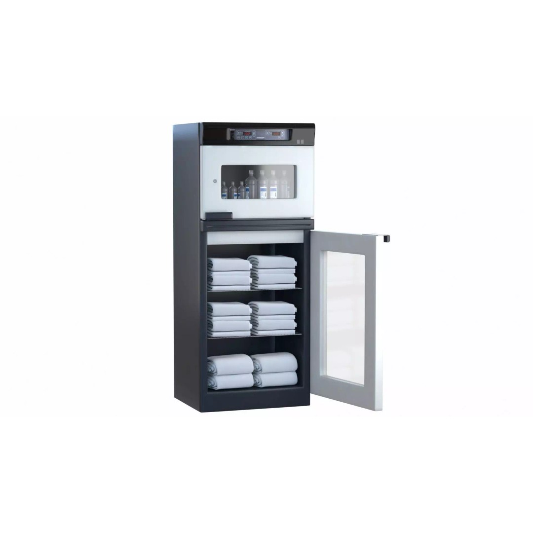 Warming Cabinet 3D Model – Low Poly Medical Asset, FBX, OBJ - View 2
